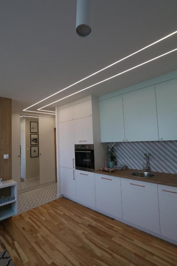 Romaszewskiego Zoliborz Bedroom Pokoj Metro Warschau Exterior foto