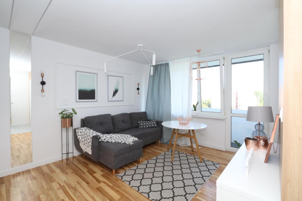 Romaszewskiego Zoliborz Bedroom Pokoj Metro Warschau Exterior foto